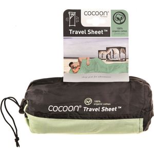 Cocoon TravelSheet - Lakenzak - Organic Cotton - Groen