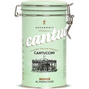 Bella Vita Cantuccini al Pistacchio - Cantuccini Pistachesmaak - Italiaanse koekjes - Italiaanse lekkernijen - Geschenkverpakking - Koekjeskado