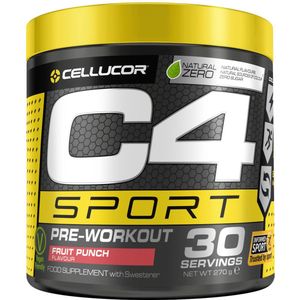 Cellucor C4 Sport Pre Workout - Fruit Punch Pre-Workout Poeder - 30 shakes (270 gram)