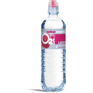 O2Life - Mineraalwater (Red Fruit/Cranberry - 6 x 750 ml)