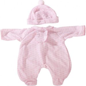 Götz Poppenkleertjes Götz Baby's 33 cm Pyjama met muts - Roze