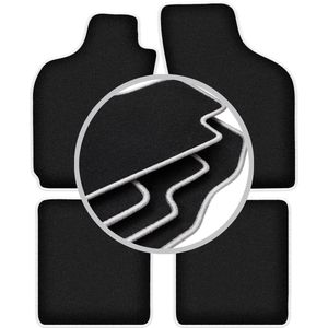 CARLUX-SILVER automatten voor: Fiat Palio sedan (1996-2004)