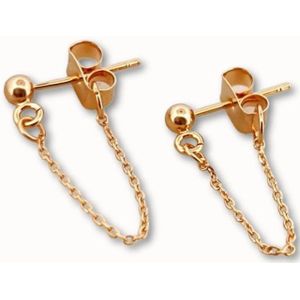 ByNouck Jewelry - Basic Oorsteker Set - Sieraden - Vrouwen Oorbellen - Goudkleurig