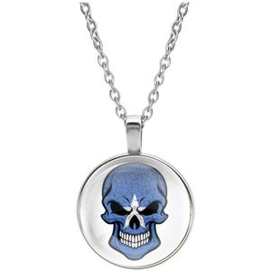 Ketting Glas - Schedel Vlag Somalië