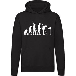 Golf evolutie Hoodie | Golven | Sport | Unisex | Trui | Hoodie | Sweater | Capuchon