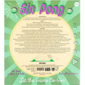 Gin Pong | Drankspel