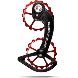 Ceramicspeed Oversized Pulley Wheel System Shimano 10 + 11S Alloy Rood Coated