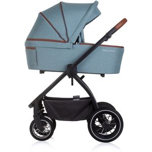 Chipolino Prestige 3-in-1 Kinderwagen - Basil Blauw - te gebruiken tot 22kg