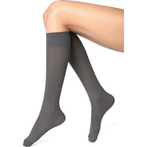Caresse kniekousen opaque 60 grafiet