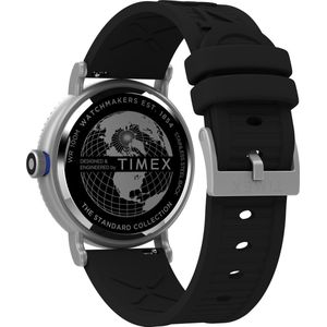 Timex Standard TW2V71800 Horloge - Rubber - Zwart - Ø 42 mm