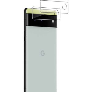 Google Pixel 6 Pro - 2 stuks Camera Protector van glas Transparante glazen