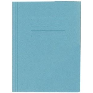 10 x stuks Kangaro dossiermap 24 x 310 cm blauw