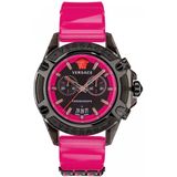 Versace VEZ700221 horloge unisex - Polycarbonaat - zwart