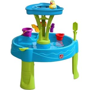Step2 Summer Showers Splash Watertafel - Met 8 accessoires - Waterspeelgoed voor kind - Activiteitentafel met water voor de tuin / buiten