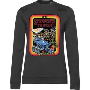 Stranger Things Sweater/trui -S- Retro Poster Zwart