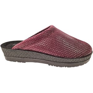 Rohde - Neustadt 2287 - Pantoffel - Wijnrood - Stof en Textiel