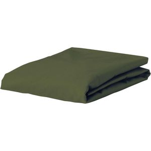 ESSENZA Premium Percale Hoeslaken Forest green - 140x200