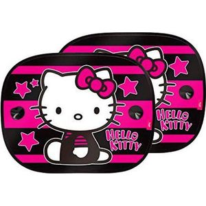 Gordijn voor auto Hello Kitty KIT4051 Kinderen (44 x 36 cm)(2 pcs)