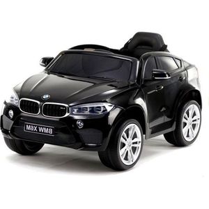 BMW X6M, Rubberen banden, Leder zitje, Kinder Accu Auto - Elektrische Kinderauto - met Afstandsbediening