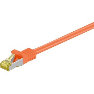 Good Connections S/FTP netwerkkabel oranje - CAT7 - 0,25 meter