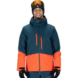 Rock Experience FANATIC PADDED Heren Wintersportjas Blauw XL - Ski Jas - Snowboardjas - Gevoerde Jas