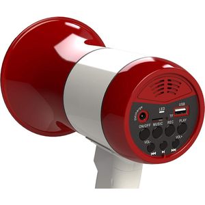 Megafoon met Sirene - Luchthoorn - Megafoon - Sirene - Megaphone