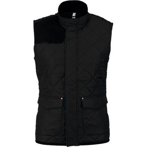 Bodywarmer Dames XS Kariban Mouwloos Black 100% Polyester