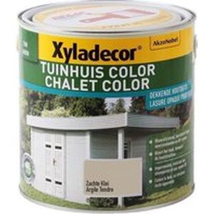 Xyladecor Tuinhuis Color - Houtbeits - Zachte Klei - Mat - 2,5L