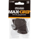 Dunlop Max Grip Nylon Standard 1.00 Plectrum 12-Pack - Plectra