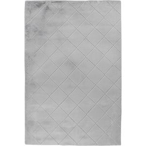 Impulse | Hoogpolig Vloerkleed | Silver | Hoogwaardige Kwaliteit | 160x230 cm