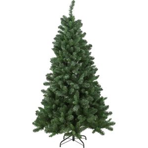 Blackhill kunstkerstboom - 150 cm - donkergroen - Ø 83 cm - 412 tips - metalen voet