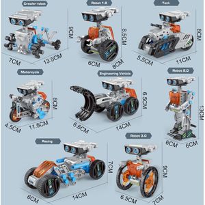 YAR Robotics – Robotspeelgoed - Speelgoedauto - Wetenschap & Spel – Maak je eigen Robot – Robotics – Vanaf 7 jaar