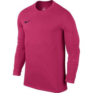 Nike Park VI LS Teamshirt Heren Sportshirt - Maat M - Mannen - roze