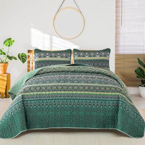 Sprei groen - Boho