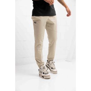 Under Armour Stretch Woven Joggers Beige L Man