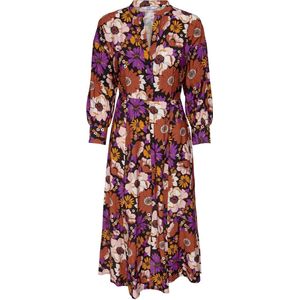 Only-Jurk lange mouw grote bloemen--Autumnal-Maat S