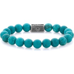 Rebel & Rose Silverbead Turquoise Delight 925 - 8mm RR-8S001-S-19 cm
