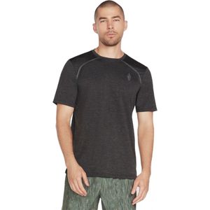 Skechers On the Road Tee M2TS209-BKCC, Mannen, Grijs, T-shirt, maat: L