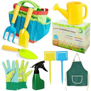 Kids Garden Tools Set - Beach Toys for Outdoors Nursery Watering Can