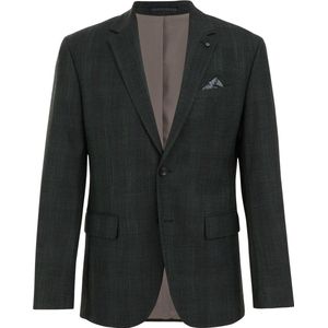 WE Fashion Heren slim fit blazer met dessin