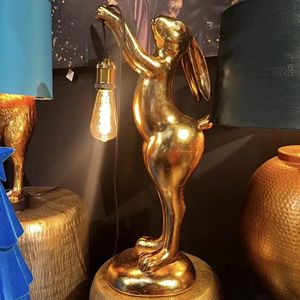 Tafellamp - Dierenlamp Konijn Lamphouder