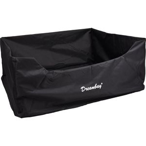 Flamingo Dreambay® - Overtrek Voor Mand Honden - Overtrek Mand Dreambay Zwart 120x95x28cm - 1st