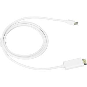 Mini Display Port Naar HDMI Adapter Kabel 1.8m - HD Multimedia Interface - Compatibel met Pro/iMac .