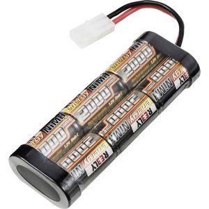 Reely NiMH accupack 7.2 V 2000 mAh Aantal cellen: 6 Stick Tamiya