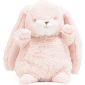 Bunnies By The Bay Tiny Nibble - Knuffeldier - Geborduurde details - Konijn - Polyester - S - 20 cm - Roze