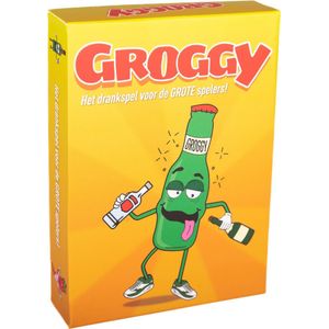 Groggy - het Drankspel voor De GROTE Spelers - 160 Unieke Kaarten - Do or Drink - Nederlands