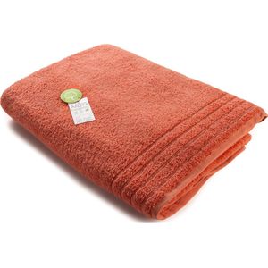 ARTG® Organic - Biologische Katoen - Strandhanddoek - 100 x 180 cm - Koraalrood - Rose