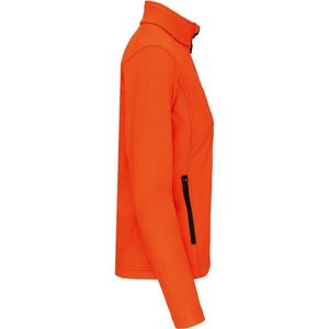 Jas Dames M Kariban Lange mouw Fluorescent Orange 95% Polyester, 5% Elasthan