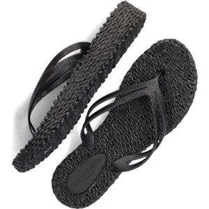 Ilse Jacobsen Slippers met lichte plateauzool CHEERFUL13 - 001 Black | Black