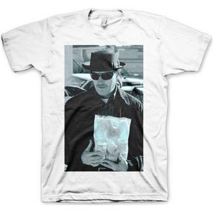 Breaking Bad Heren Tshirt -L- Heisenberg Money Bag Wit